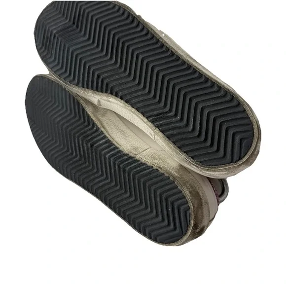 Golden Goose Superstar Classic with List Glitter Sneaker Shoes Womens 36 US 6 - Picture 11 of 16